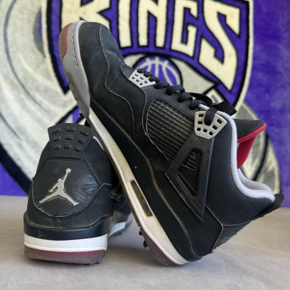 Size 11.5 - Air Jordan Air Jordan 4 Golf 'Bred' Men's CU9981-002